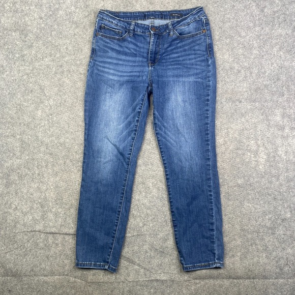 Judy Blue Denim - Judy Blue Jeans Women's Relaxed Distressed Stretch Medium Wash 31x26